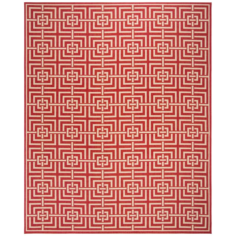 SAFAVIEH Linden Darla Indoor/ Outdoor Waterproof Patio Backyard Rug
