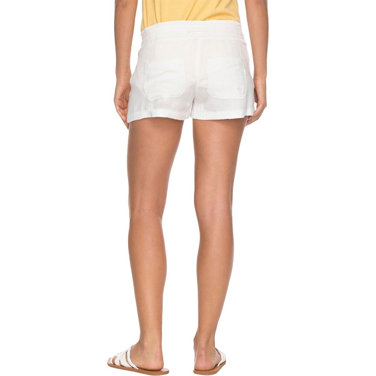 Shop Roxy Womens Oceanside Casual Shorts Beach Soft On Sale