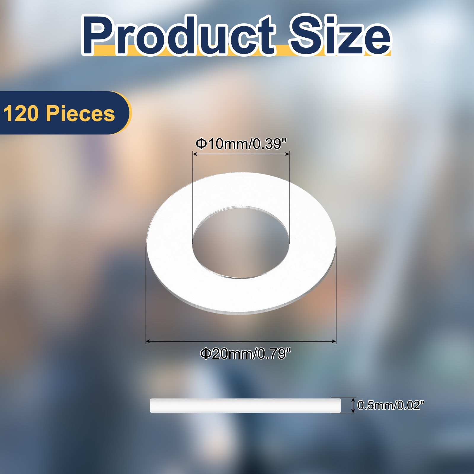 Flat Washers Nylon Flat Washers