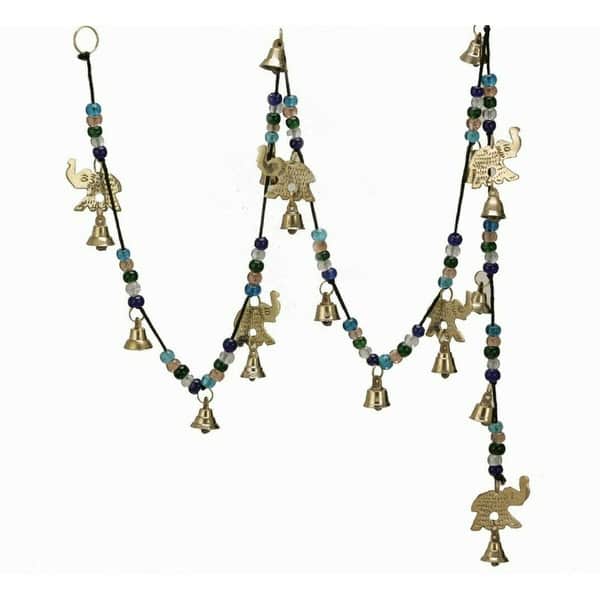 Large Wind Chimes Outdoor Relaxing Tones Elephant Bells on String