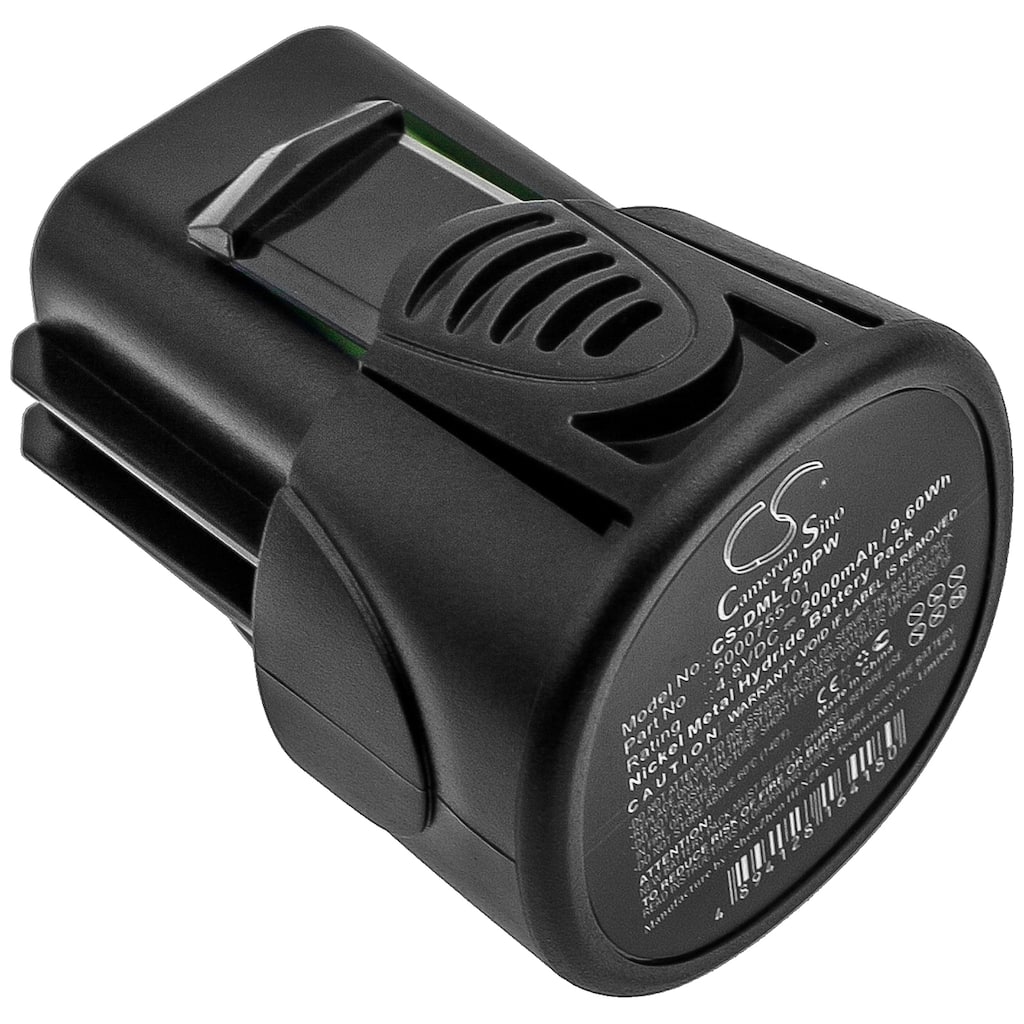 Battery for DREMEL 7300 N/5 N/8 7300-PT 750 750-02 755-01 MiniMite 5000755-01 - Black