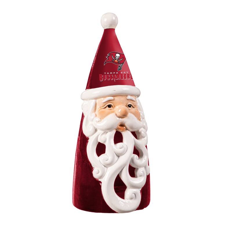Tampa Bay Buccaneers Santa LED Garden Statuary, 8"