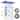 Luxury 4-Spray Patterns 23 in. Ceiling Mount Shower System with Handheld Shower Head, 6 Body Jets, LED, and Music - 15" x 23"