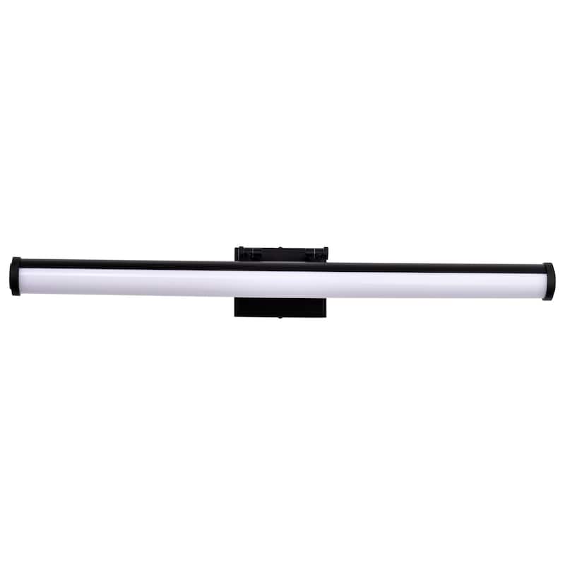 Cora 36 Inch LED Vanity 3 CCT Selectable Black Finish Acrylic Lens