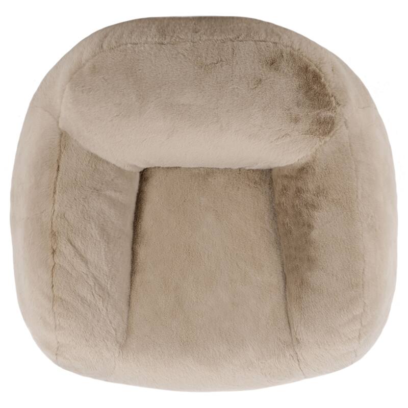 SAFAVIEH Couture Lorianna Bean Bag Chair - 39"W x 39"D x 30"H