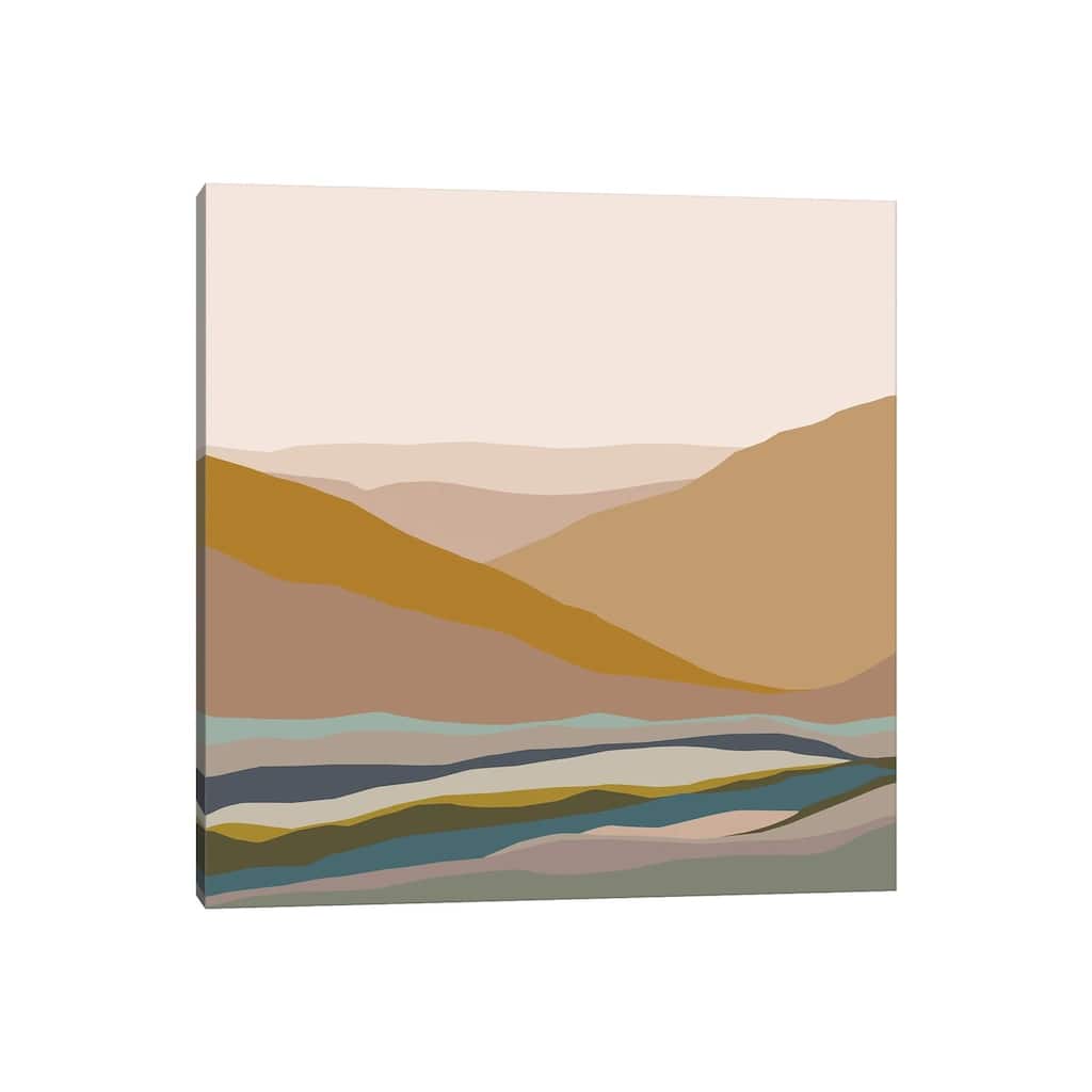 iCanvas "The Infinite Vastness Abstract" by Merle Callesen Canvas Print