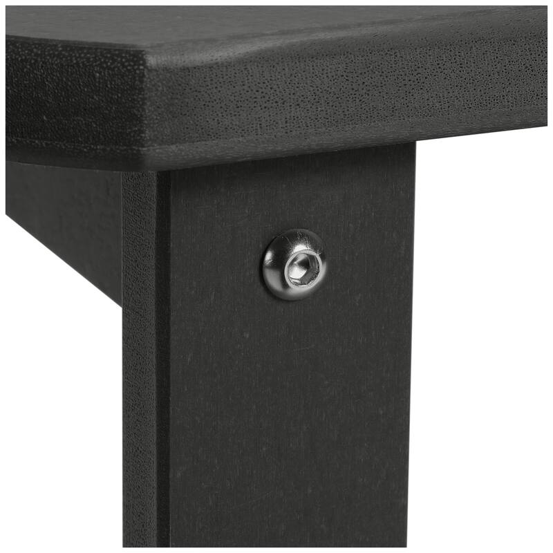 Brighton Outdoor Poly Two Shelf Side Table