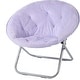 preview thumbnail 9 of 13, Urban Lifestyle Foldable Saucer Chair Lavender