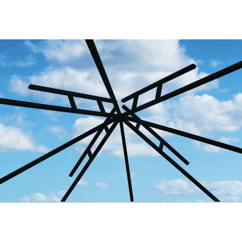 14 ft. sq. ACACIA Gazebo Roof Framing and Mounting Kit Bed Bath