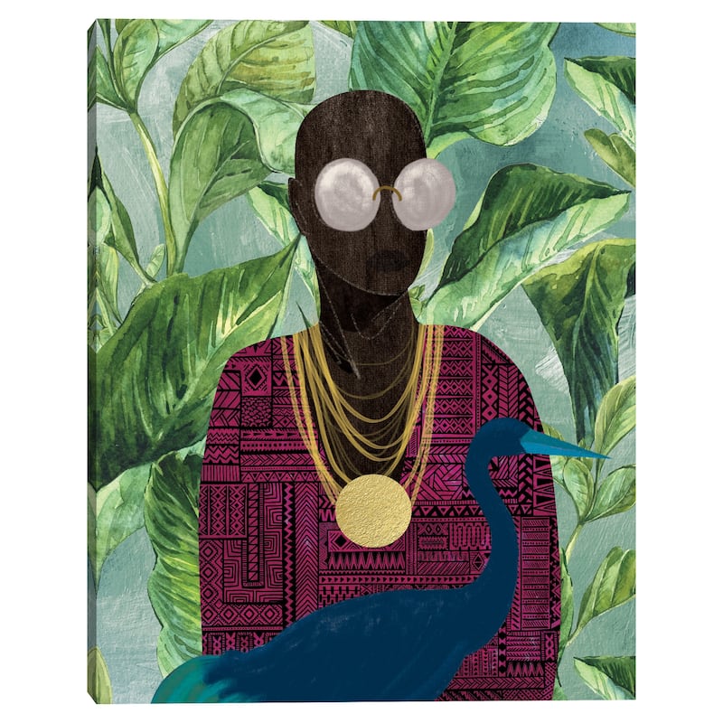 King Birdie II by Nikki Chu Canvas Art Print