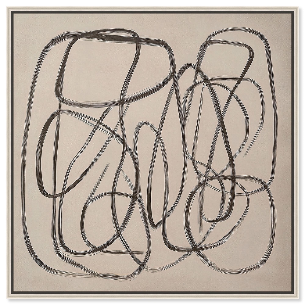 Unbroken Line I Canvas by Art Remedy