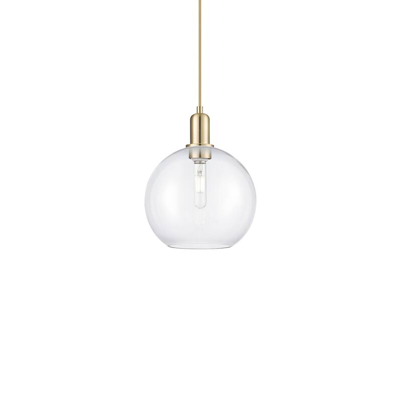 Innovations Lighting 716-1P-13-10 Athens Pendant Athens 10" Wide Mini - Champagne Bronze / Clear