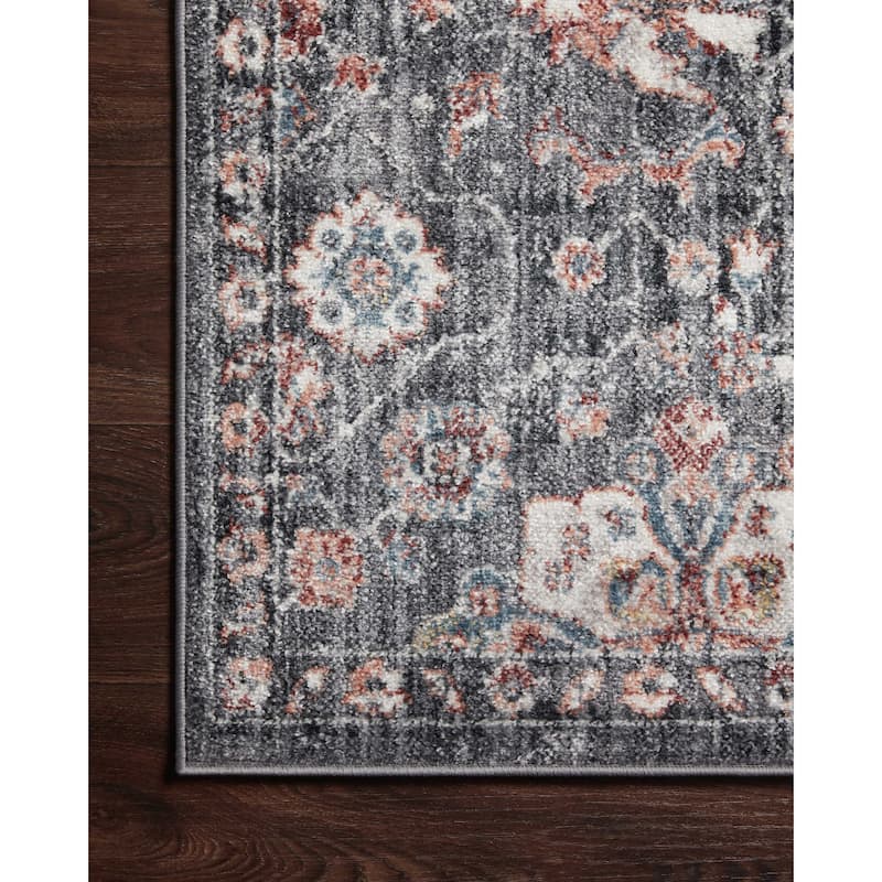 Alexander Home Penelope Botanical Oriental Area Rug