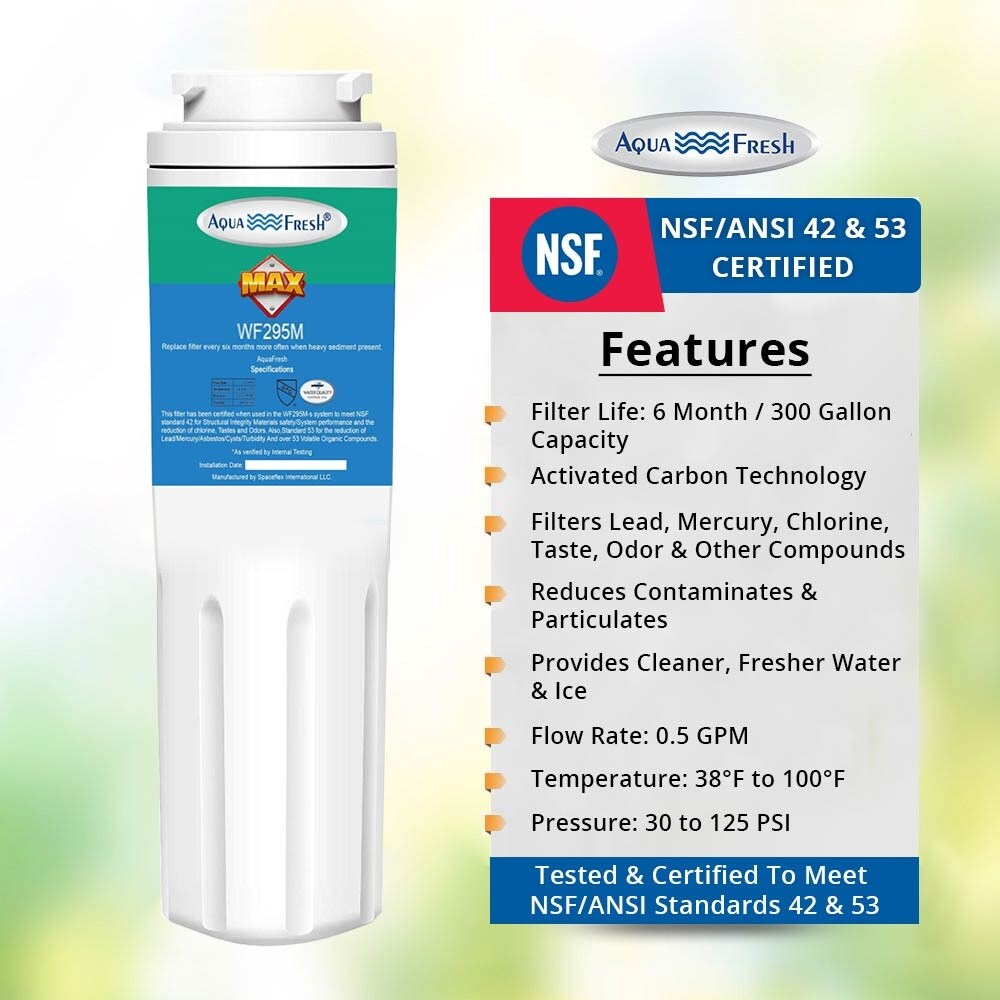 Nsf 42 53 Replacement Water Filter For Filter4 Rfc0900a Ukf8001 6 White Overstock Nsf 42 53 Replacement Water Filter For Filter4 Rfc0900a Ukf8001 6 White Overstock