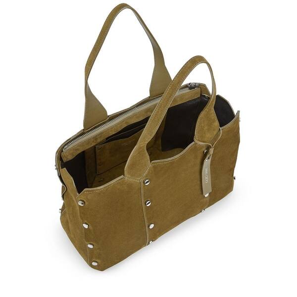 Jimmy Choo Lockett Suede Metallic Shopper Green Olive Steel Satchel Tote On Sale Overstock 29894885 Discover the latest red dresses at modesens. jimmy choo