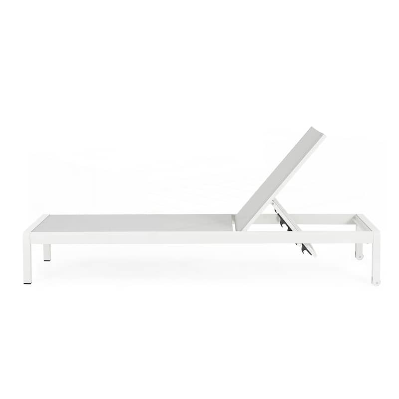 Outdoor Chaise Lounge Chair Set of 2