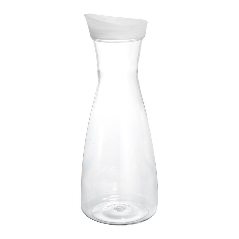 Acrylic Water Carafes with Lid Transparent Juice Pitcher Water Jug Clear
