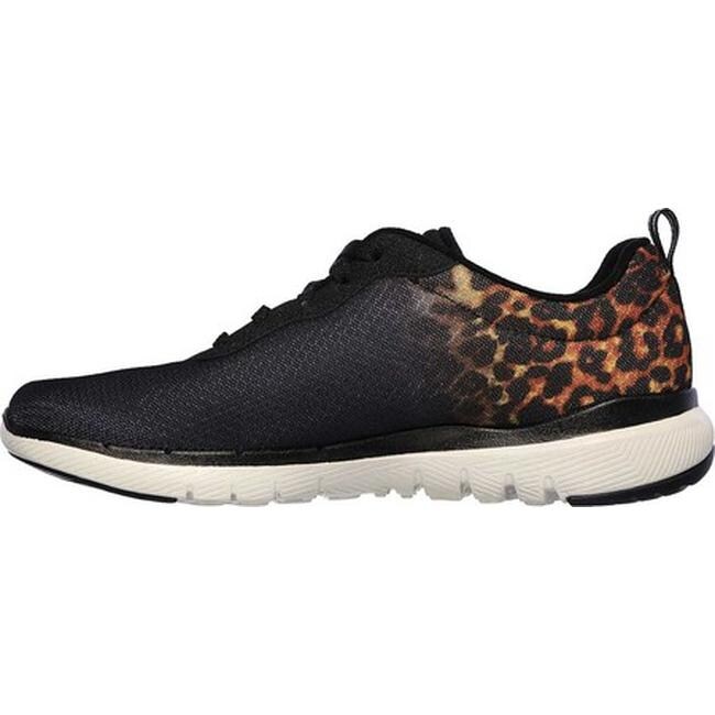 skechers flex appeal 3.0 leopard pounce