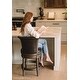 preview thumbnail 25 of 110, Maven Lane 31" Pullman Swivel Bar Height Kitchen Stool