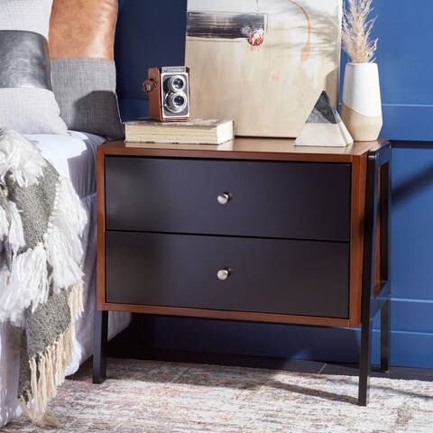 SAFAVIEH Winchester 2-Drawer Accent Table Nightstand