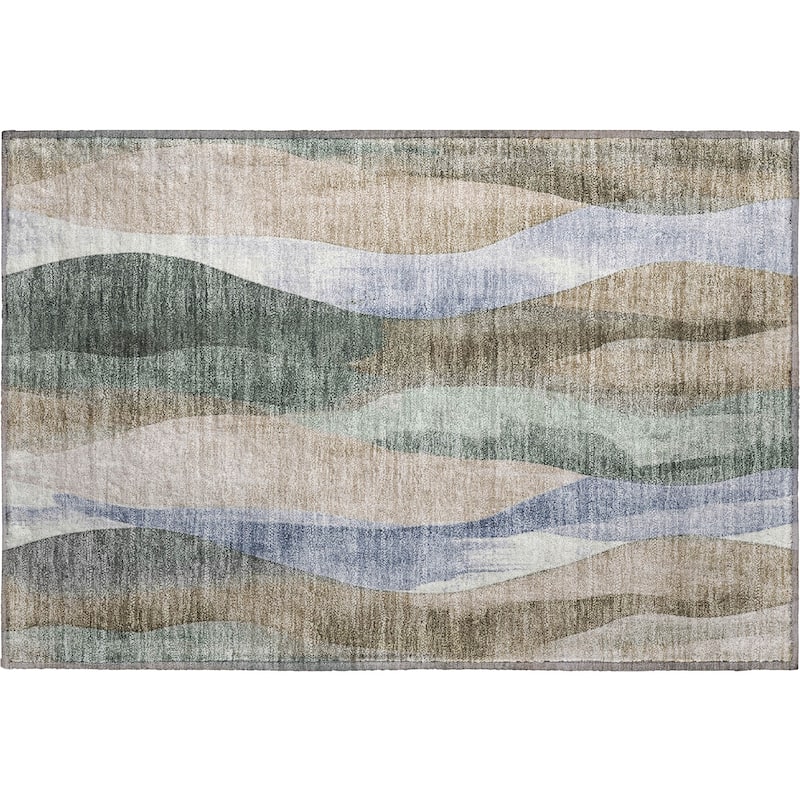 Premium Washable Super Soft Modern Stripe Mayfield Rug