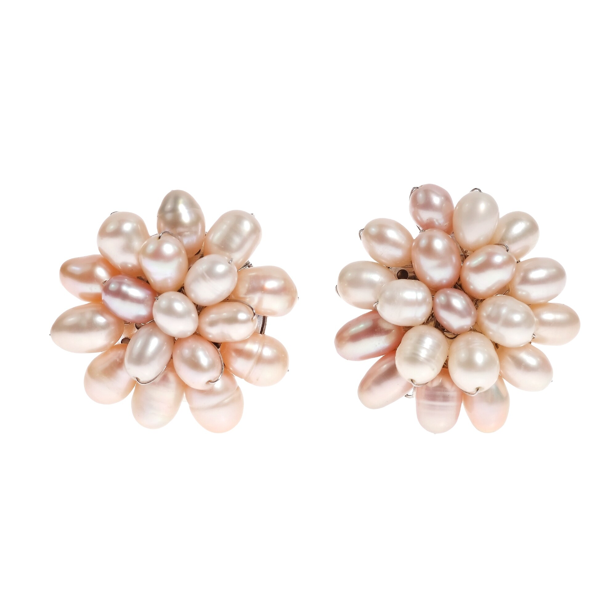 Handmadeed Women Simulated Pearl Grapes Clip on Dangle Earrings Hook Drop Earring Handmadeed Women Simulated Pearl Grapes Clip on Dangle Earrings Hook Drop Earring