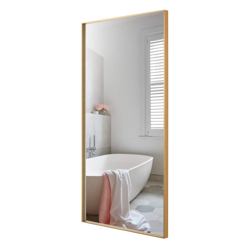 Ledel Framed Bathroom Vanity Mirror Rectangle Wall Mirror