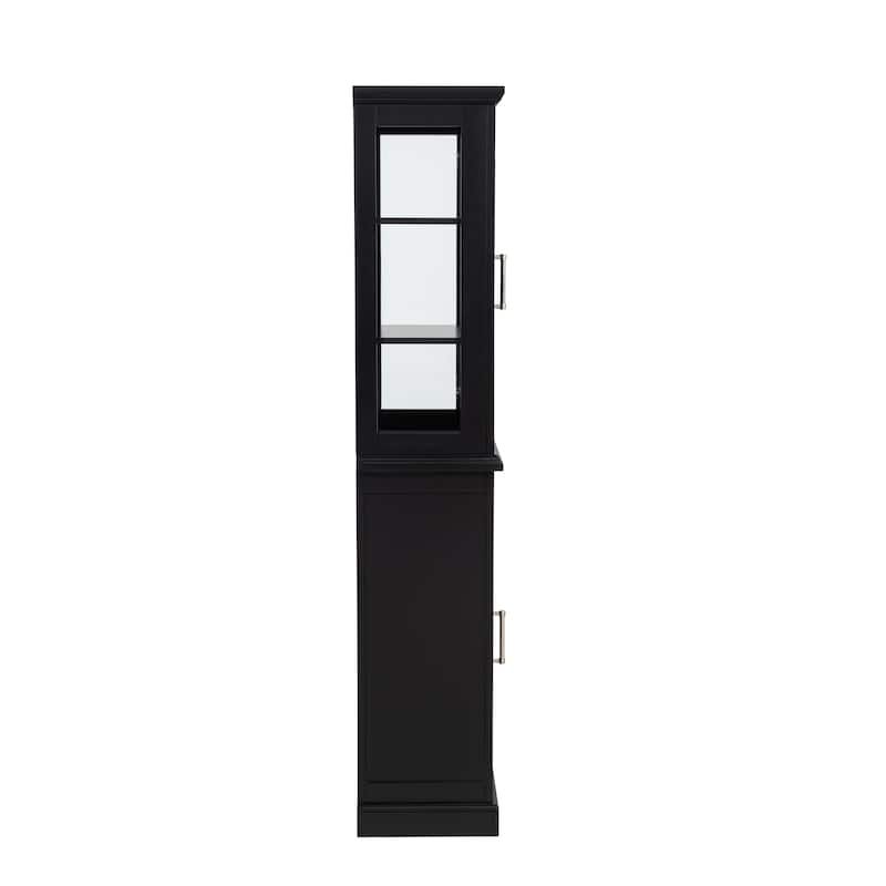 Serenity Tall Cabinet Black