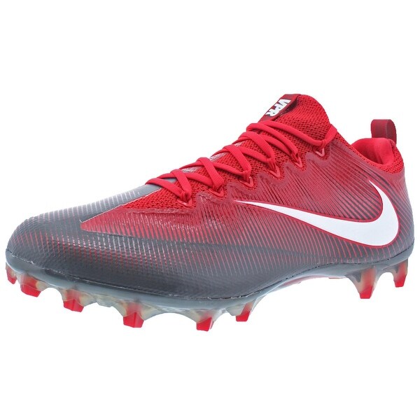 red cleats football nike