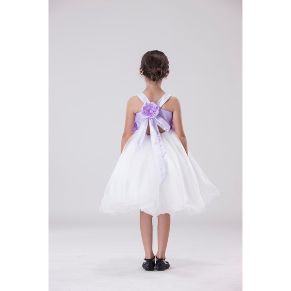 lilac child bridesmaid dresses