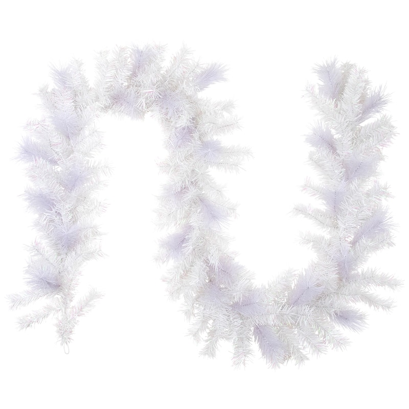 9' x 10" Vermont White Pine Artificial Christmas Garland, Unlit