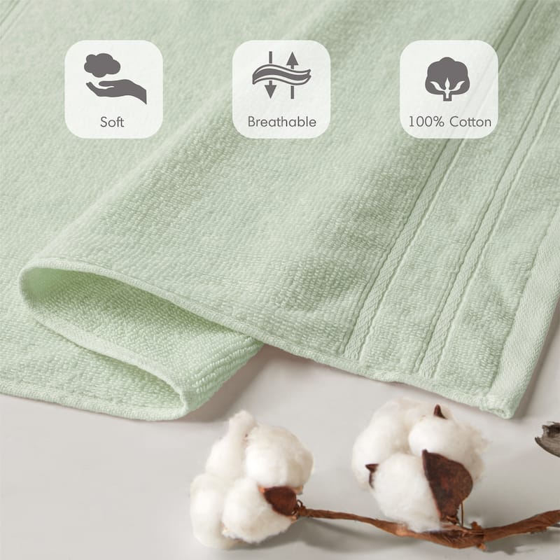 Chelsea Square 400GSM Essential Bundle Quick Dry 100% Cotton 12pc Towel Set