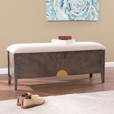 SEI Furniture Haverly Storage Bench