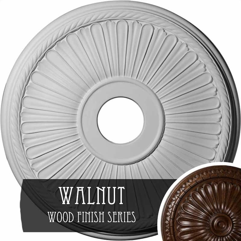 20 1/8"OD x 3 7/8"ID x 1 7/8"P Berkshire Ceiling Medallion