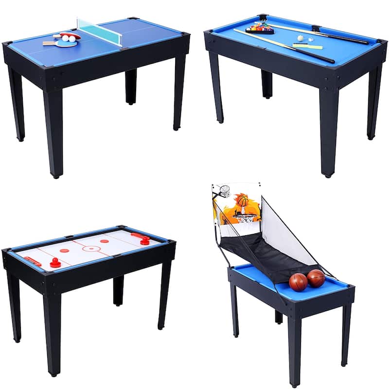 5-in-1 Multi-Game Table, 43" Sports Arcade Games with Accessories - 43"W