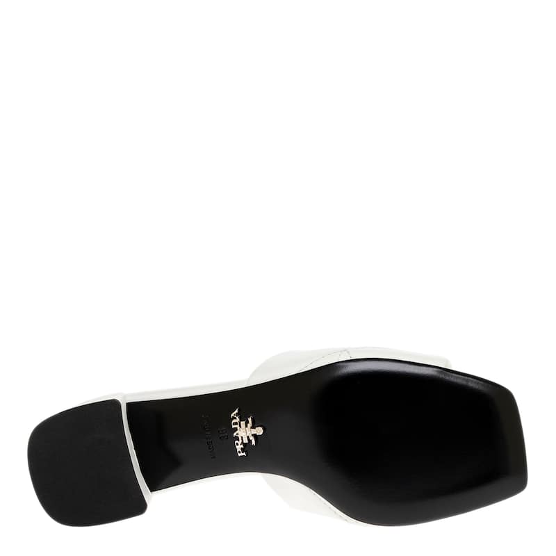 Prada Quilted Leather Slides