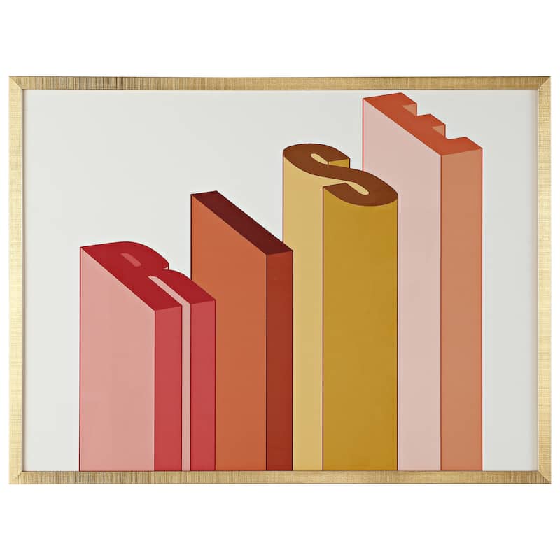 SAFAVIEH Diora Above It All 24 x 18-inch Framed Wall Art