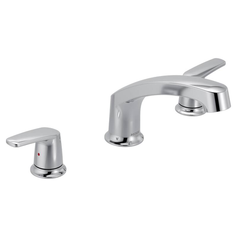 Moen T5994 Chateau Widespread Bathroom Faucet - Polished Chrome - Polished Chrome