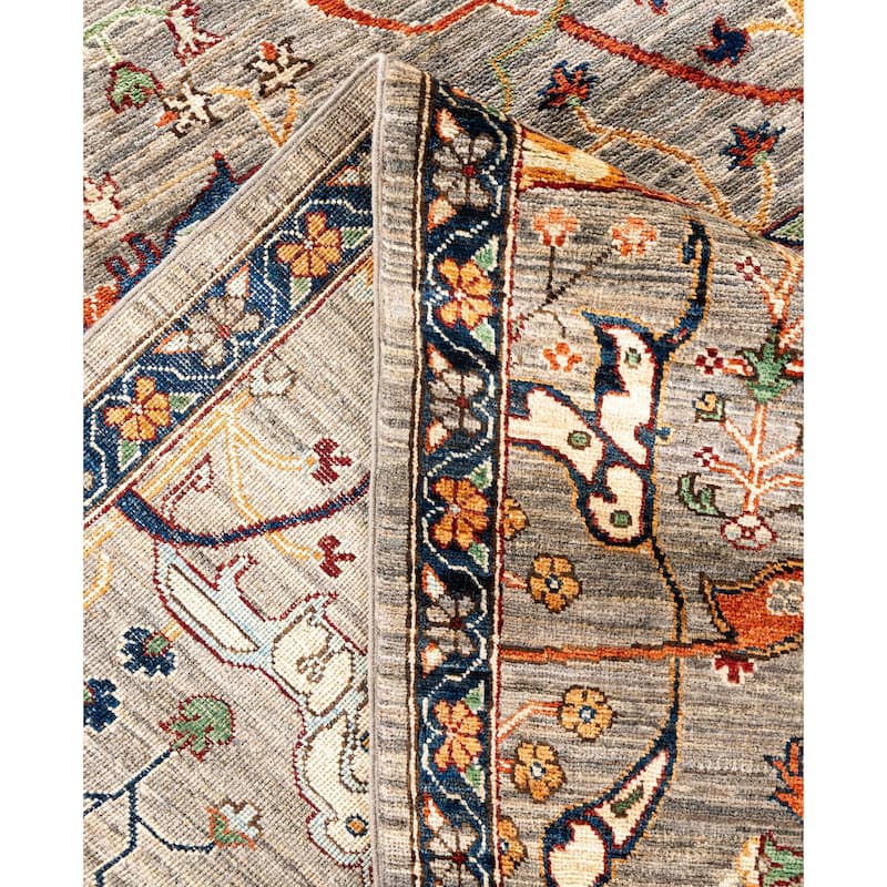 Serapi One-of-a-Kind Hand-Knotted Area Rug - Brown - 8' 2" x 9' 9"