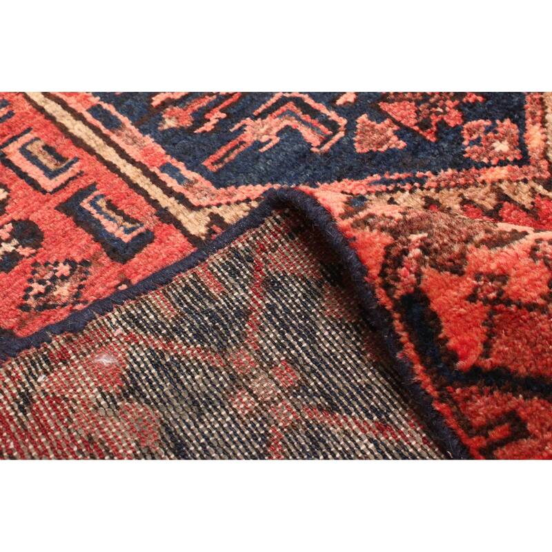 ECARPETGALLERY Hand-knotted Andelz Red Wool Rug - 3'10 x 6'2