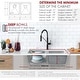 preview thumbnail 7 of 20, STYLISH 31 inch Stainless Steel 18G Double Bowl Dual Mount Kitchen Sink - Brushed Stainless Steel - 31" x 18" x 9"