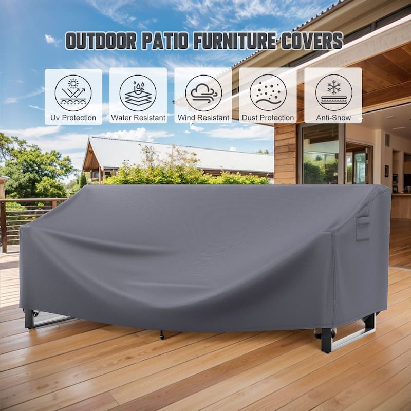 None Durable Outdoor Furniture Cover 600D Oxford Fabric