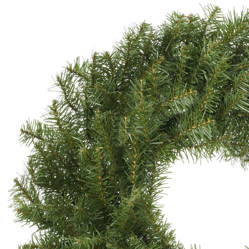 Green Fir Artificial Holiday Christmas Wreath Holiday Décor