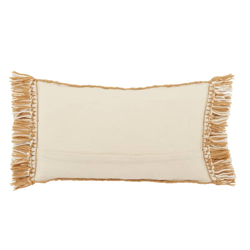 Cerulean Geometric Indoor/ Outdoor Lumbar Pillow