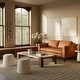 preview thumbnail 3 of 18, Poly & Bark Calle 75" Genuine Italian Leather Apartment Sofa