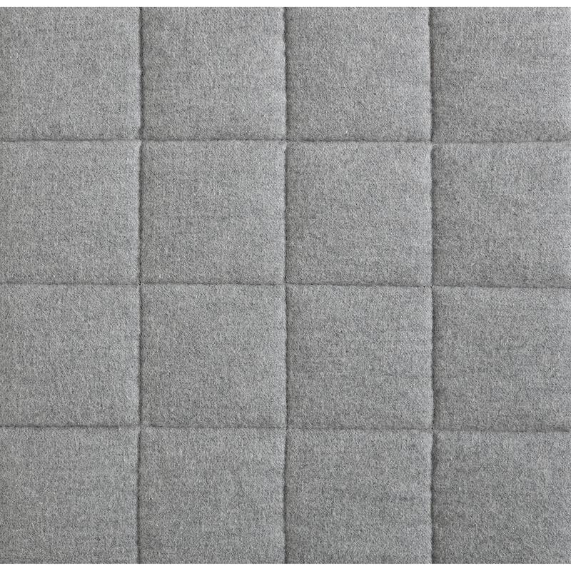 Calvin Klein Melange Cotton Flannel Solid 2 Piece Sham Set