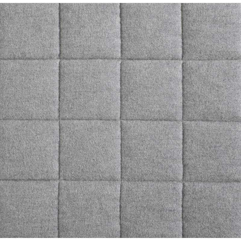 Calvin Klein Melange Cotton Flannel Solid Reversible Quilt