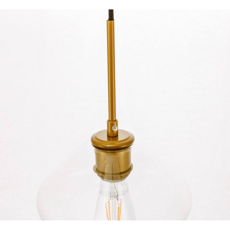 Gerald 1-Light Glass Pendant