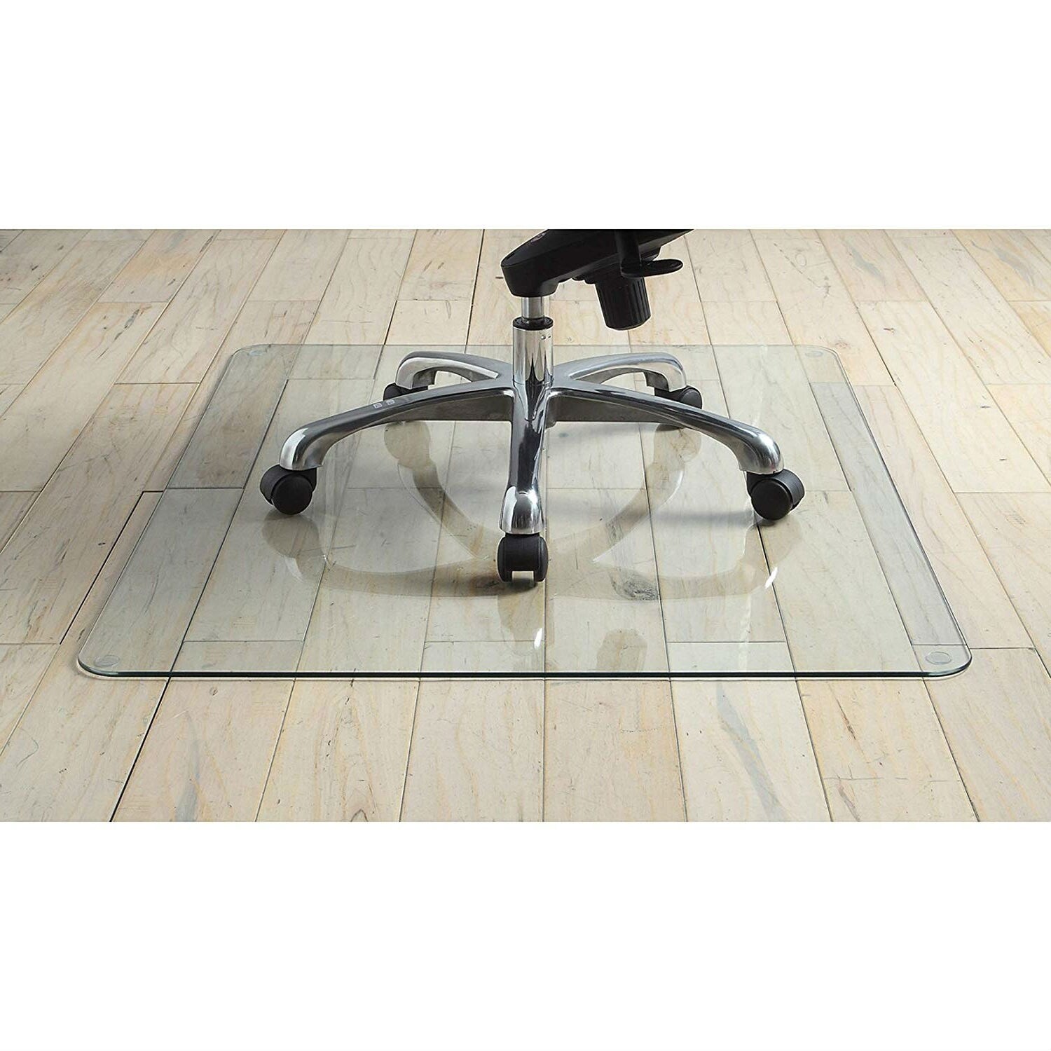 Heavy Duty 50 Inch Tempered Glass Chair Mat Bed Bath Beyond