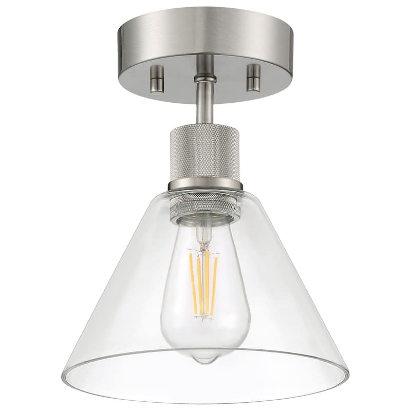 Port Nine Martini LED Semi-Flush Light - Replaceable LED.
